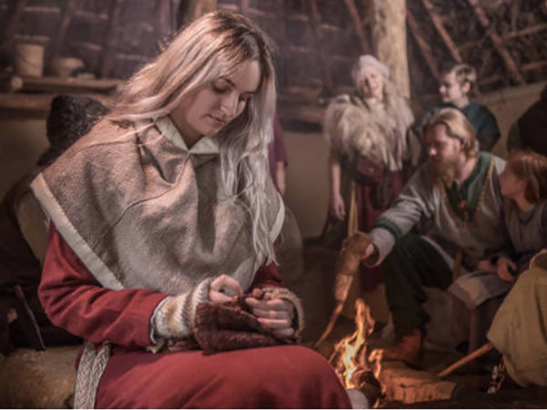 Viking Woman Crafting - The Viking Dragon Blog