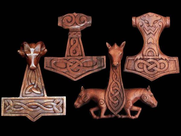 Viking Wooden Wall Hangings - Viking Ornaments