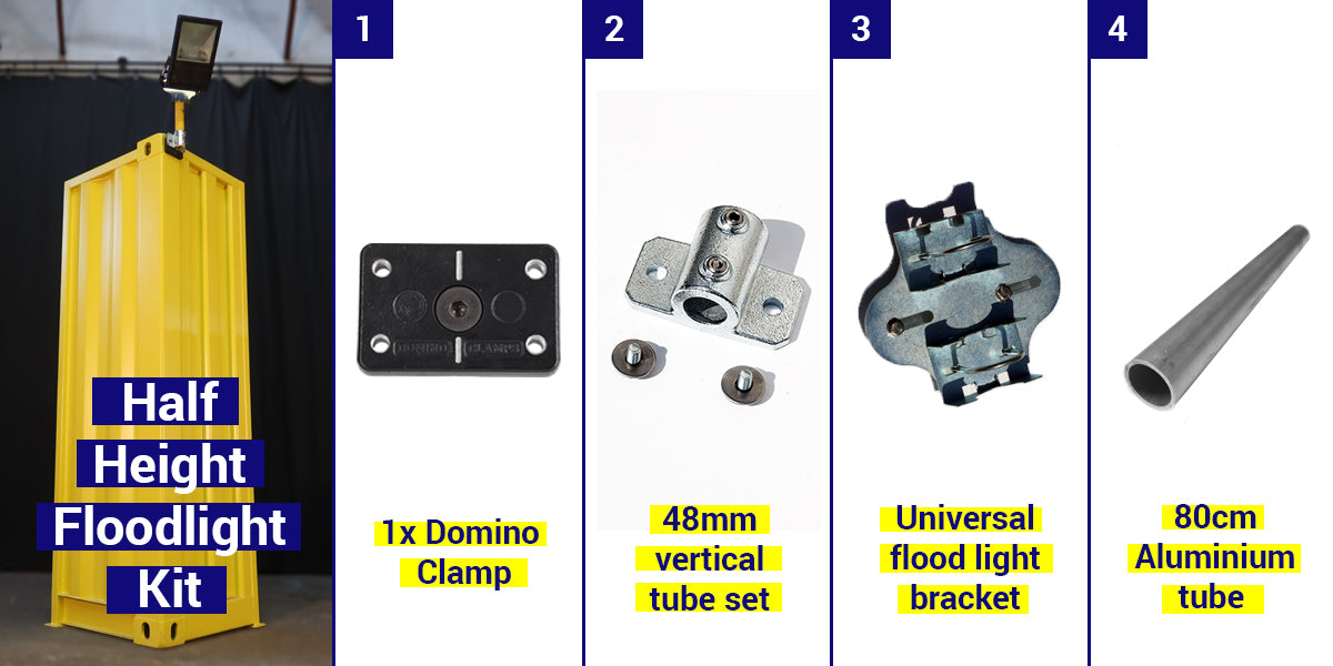 Half height floodlight kit