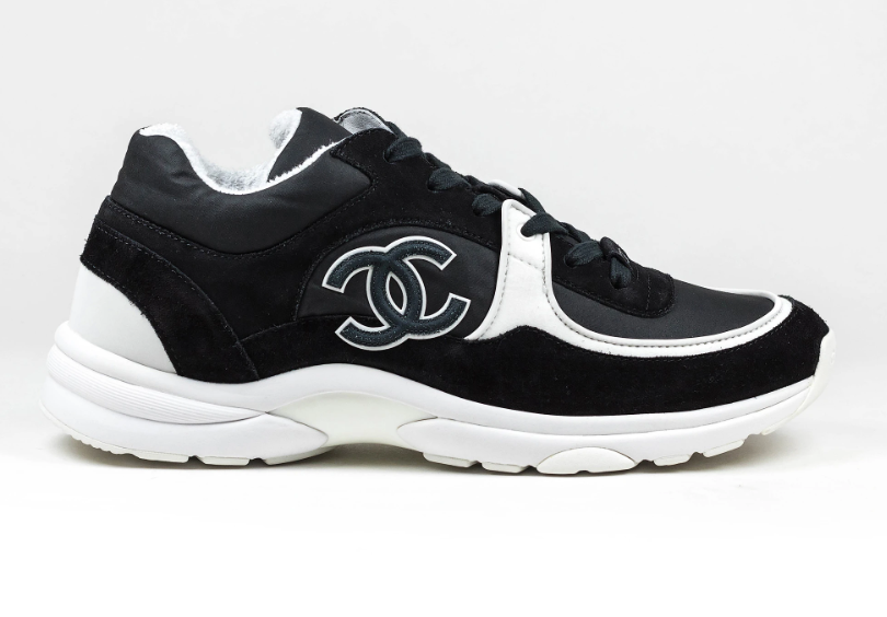Chanel Low Top Trainer CC Black and White – Hype Glamour