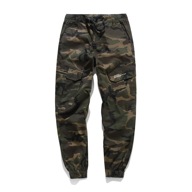 mens camouflage jogger pants