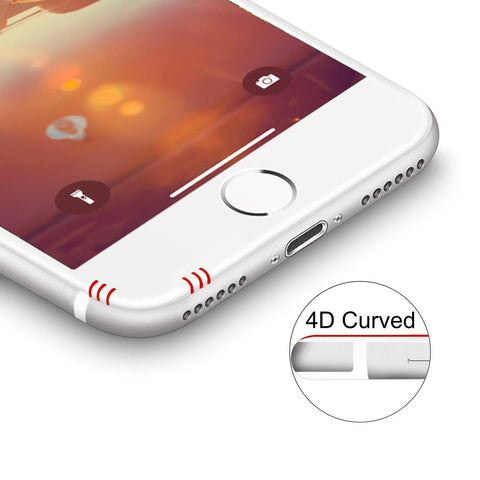 iPhone 4D Displayschutz curved