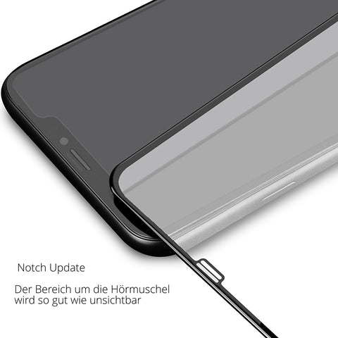 iPhone XS Notch unsichtbar