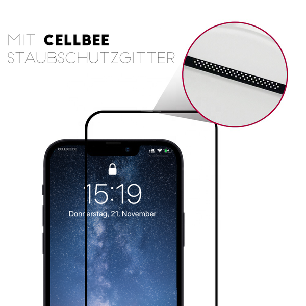 Iphone 13 Pro Tempered Glass Cellbee Displayschutz