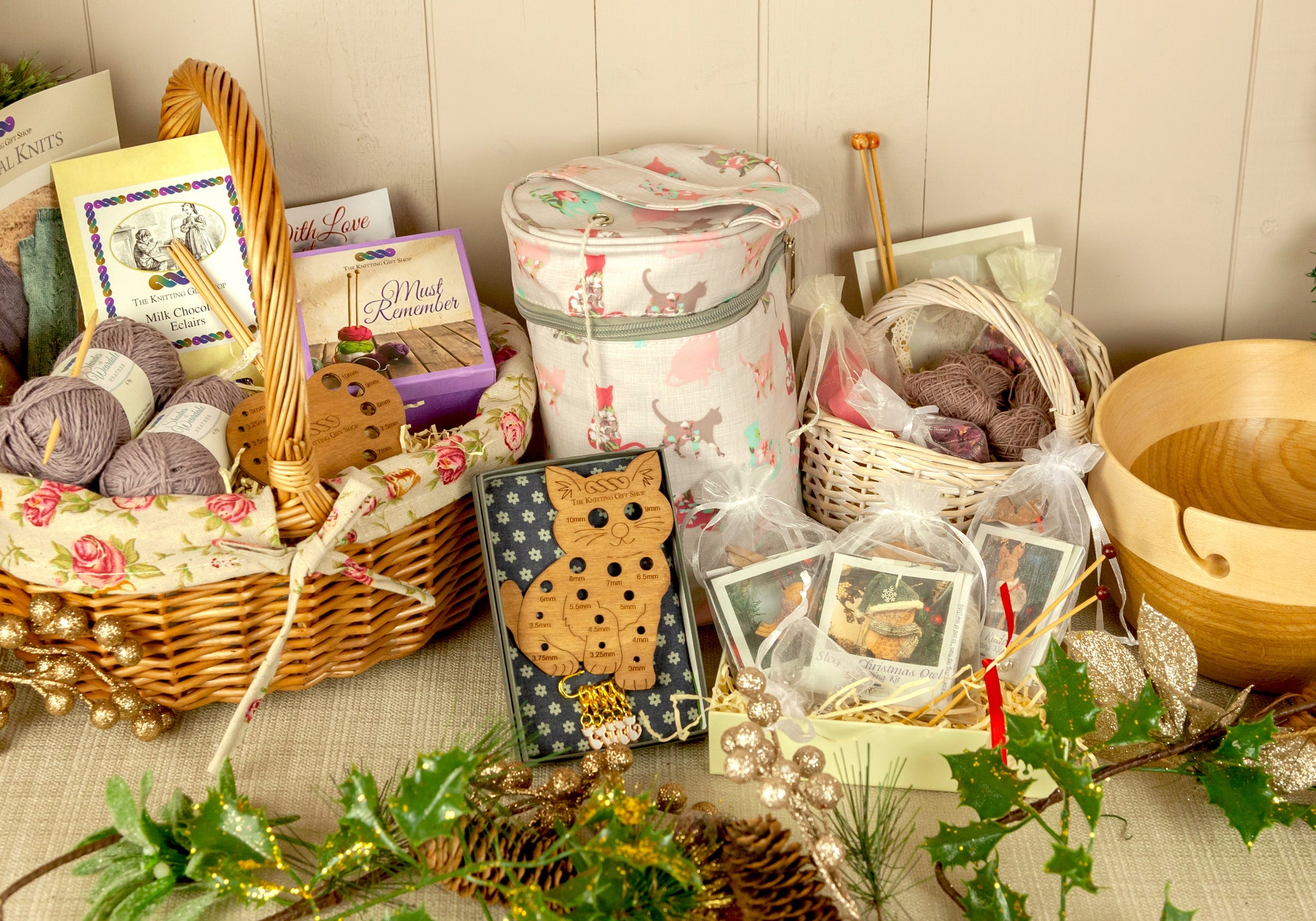 The Knitting Gift Shop Knitting Gifts Bags & Cases Yarn Holders