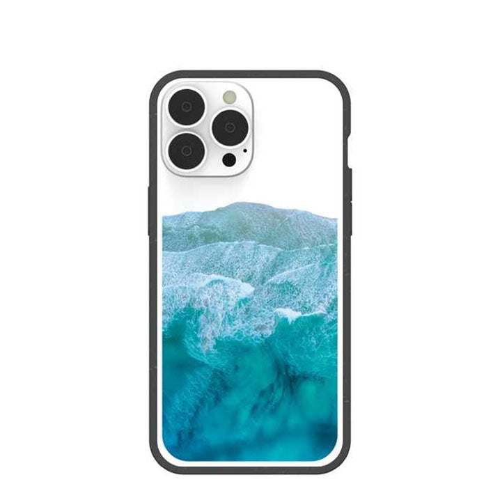 Clear Waves iPhone 13 Pro Max Case