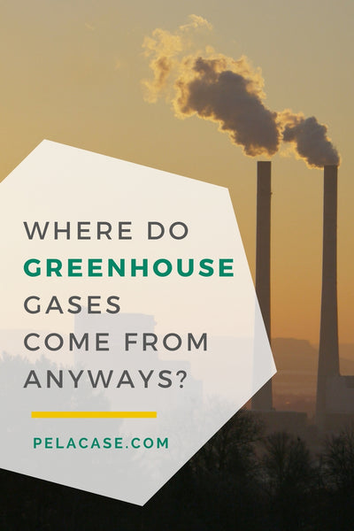 Where do greenhouse gases come from? 