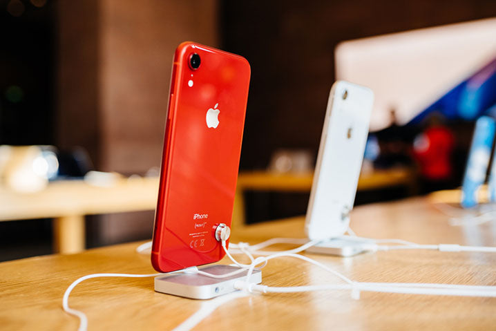 Latest iPhone XR product in red