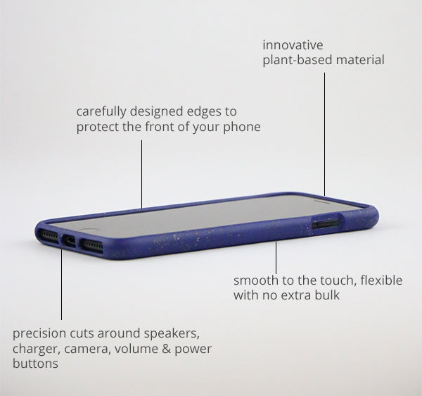 Pela Case Product Features - Eco-Friendly Sustainable iPhone Case