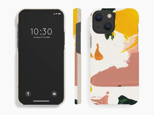 Product image of the color splash phone case from multiple angles