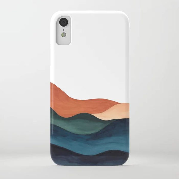 Product shot of the colors of the earth phone case