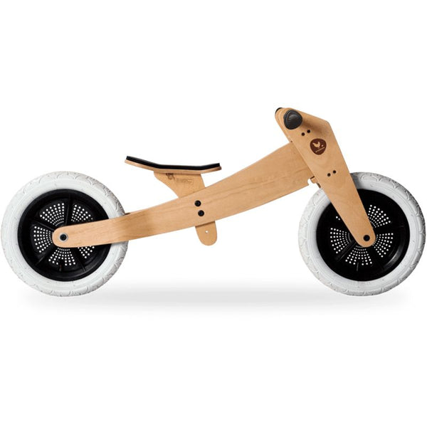 Wooden 2-in-1 bike for toddlers
