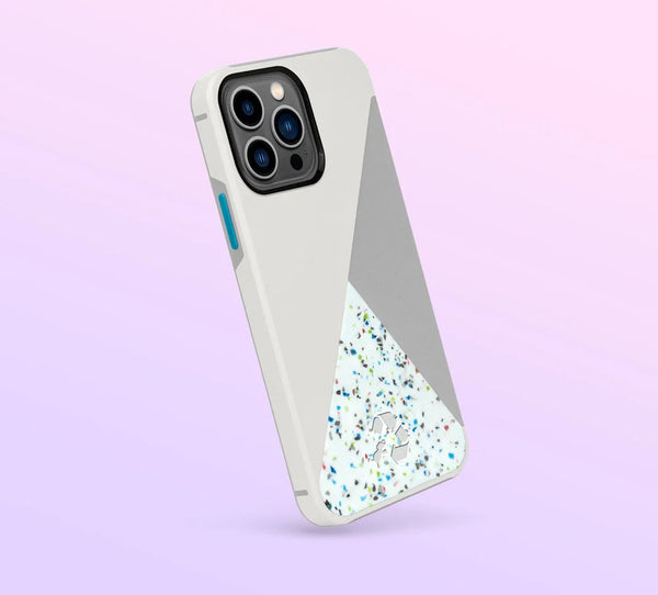 Product shot of the spotlight case against a pink background