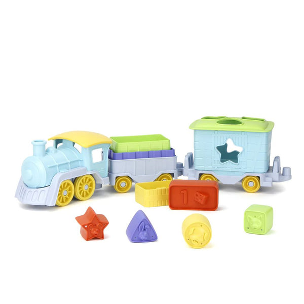 Colorful train playset for kids