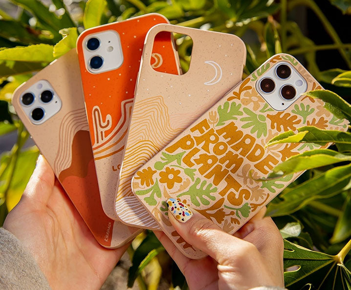 made from plants phone cases