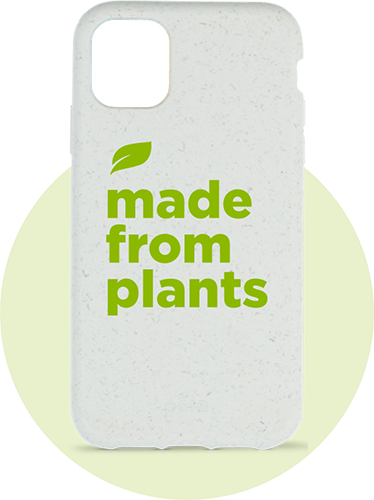 phone case made from plants