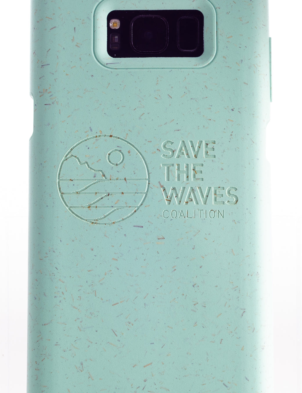 Navy and Teal Ocean Swirls Samsung S10 Case
