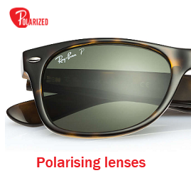 Ray-Ban RB 2140 Wayfarer Replacement Pair Of Polarising lenses –  