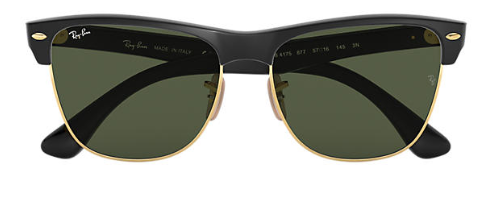 ray ban gold screws