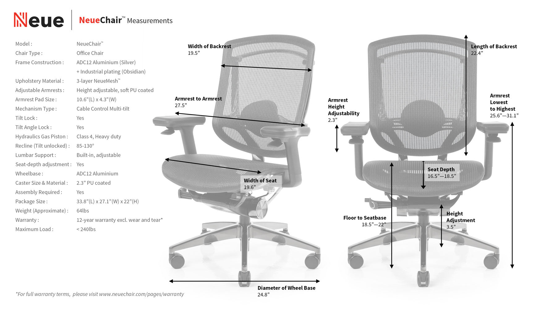 Sensoria Type Chair