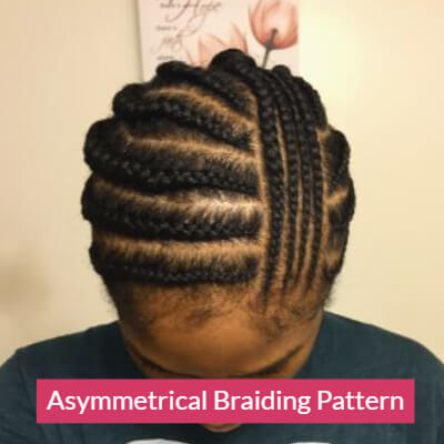 Asymmetrical Braiding Pattern