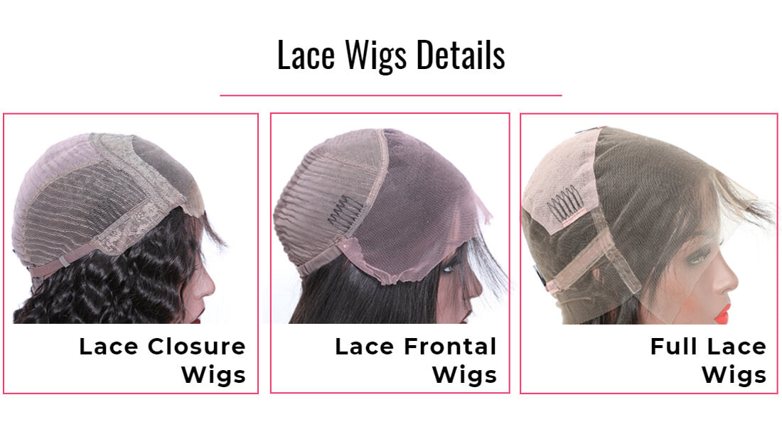 full lace front wigs details - Black Show Hair
