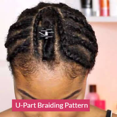 U-Part Braiding Pattern