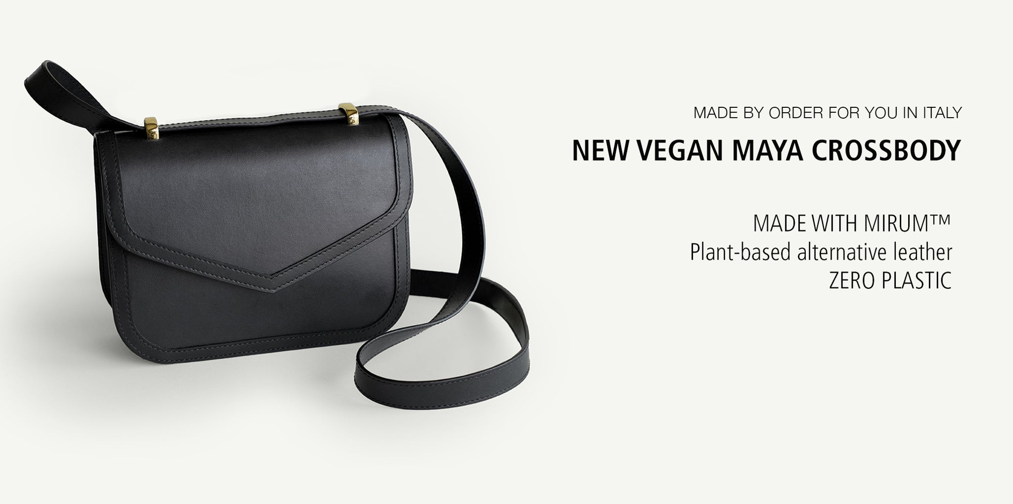 Vegan leather handbag