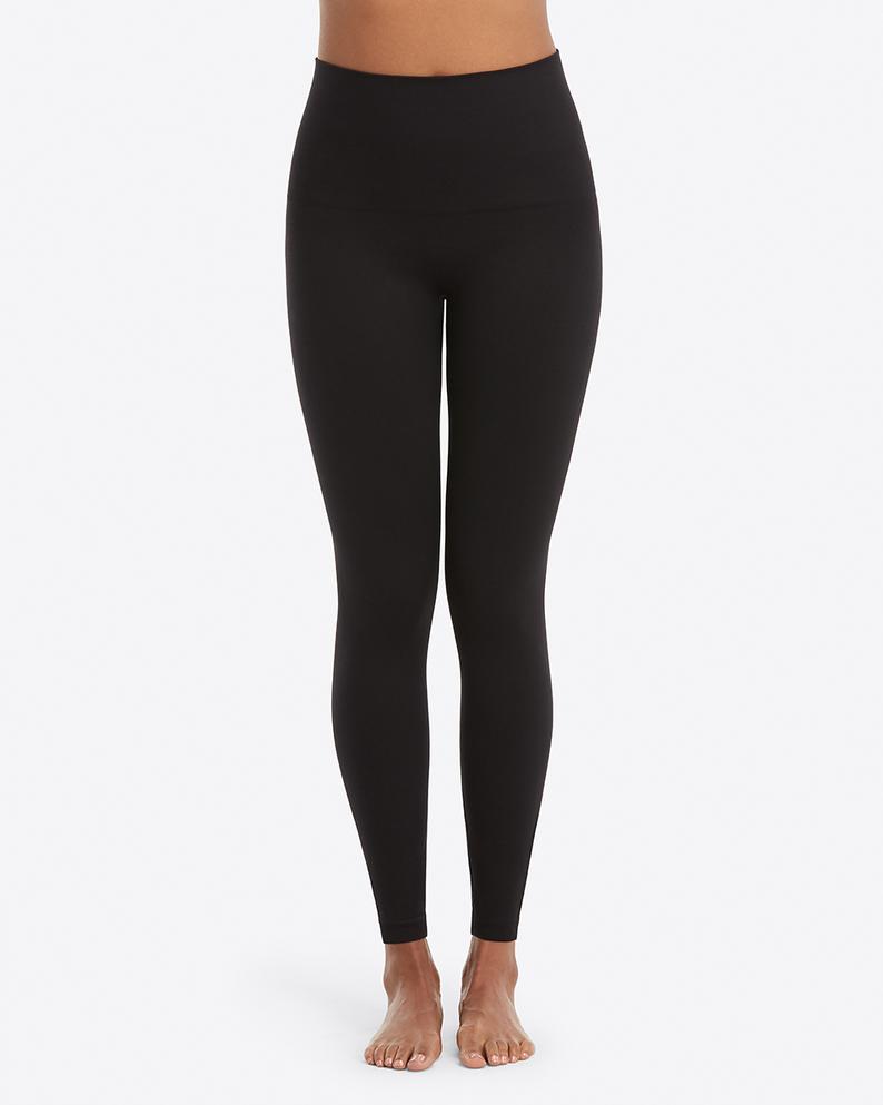 SPANX FAUX LEATHER CAMO LEGGINGS - Steve's on the Square