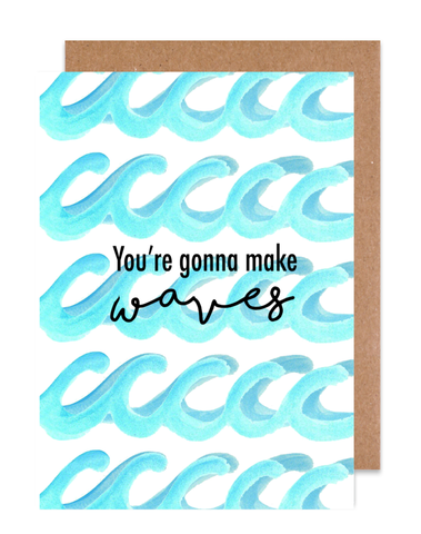 Make Waves Card