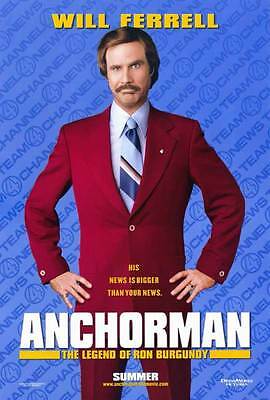 anchorman Will Ferrell movie poster funny El Capitan movie to what when you're high