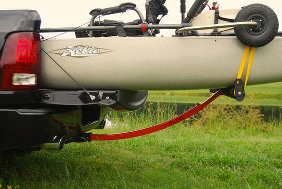 truck bed extender for 2 kayaks