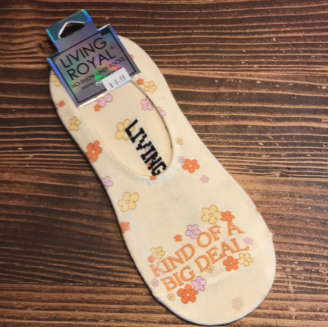 Kind of a Big Deal No Show Socks