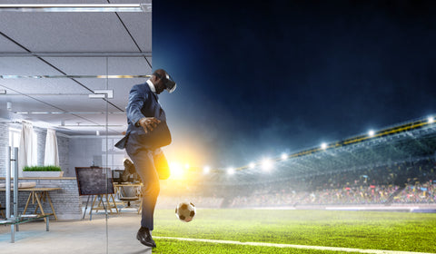 Virtual Reality football football