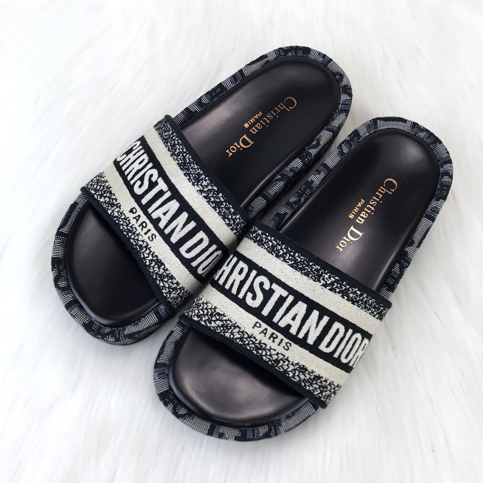 christian dior slippers