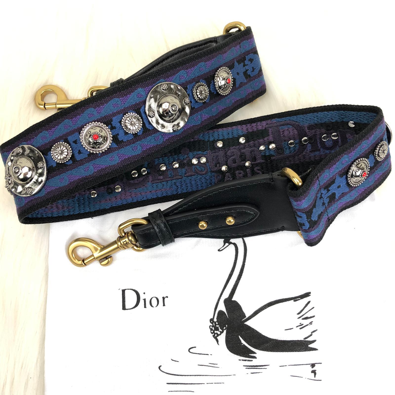 dior oblique shoulder strap