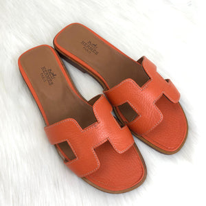 hermes flip flops price