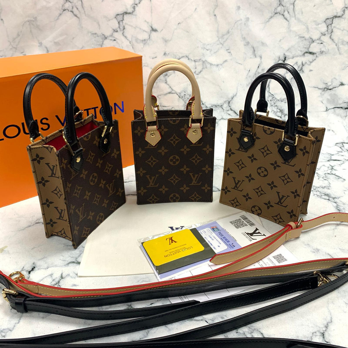 LOUIS VUITTON PETIT SAC PLAT MONO, UNBOXING