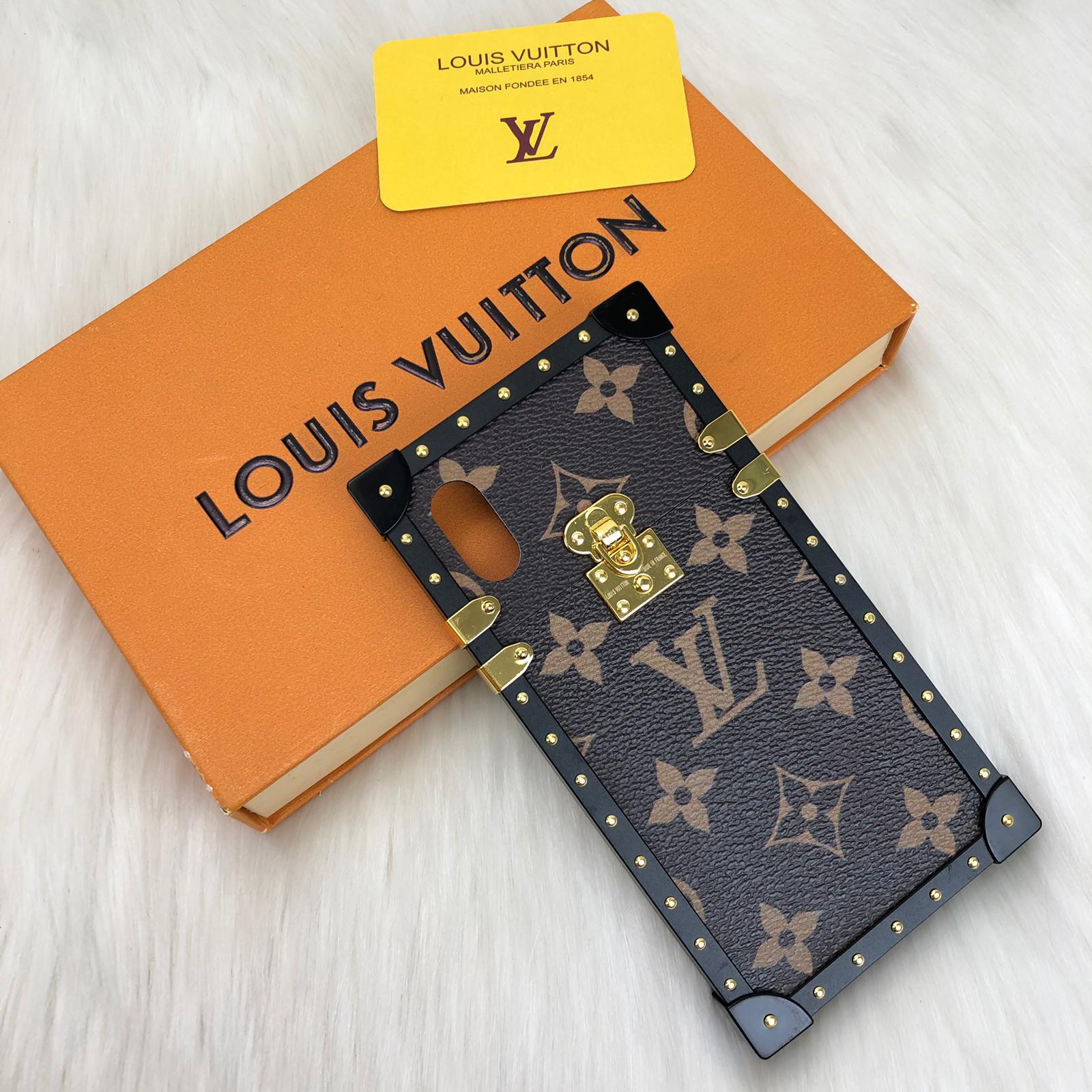 Louis Vuitton EYE - TRUNK İPHONE X phone case – World Leather Design