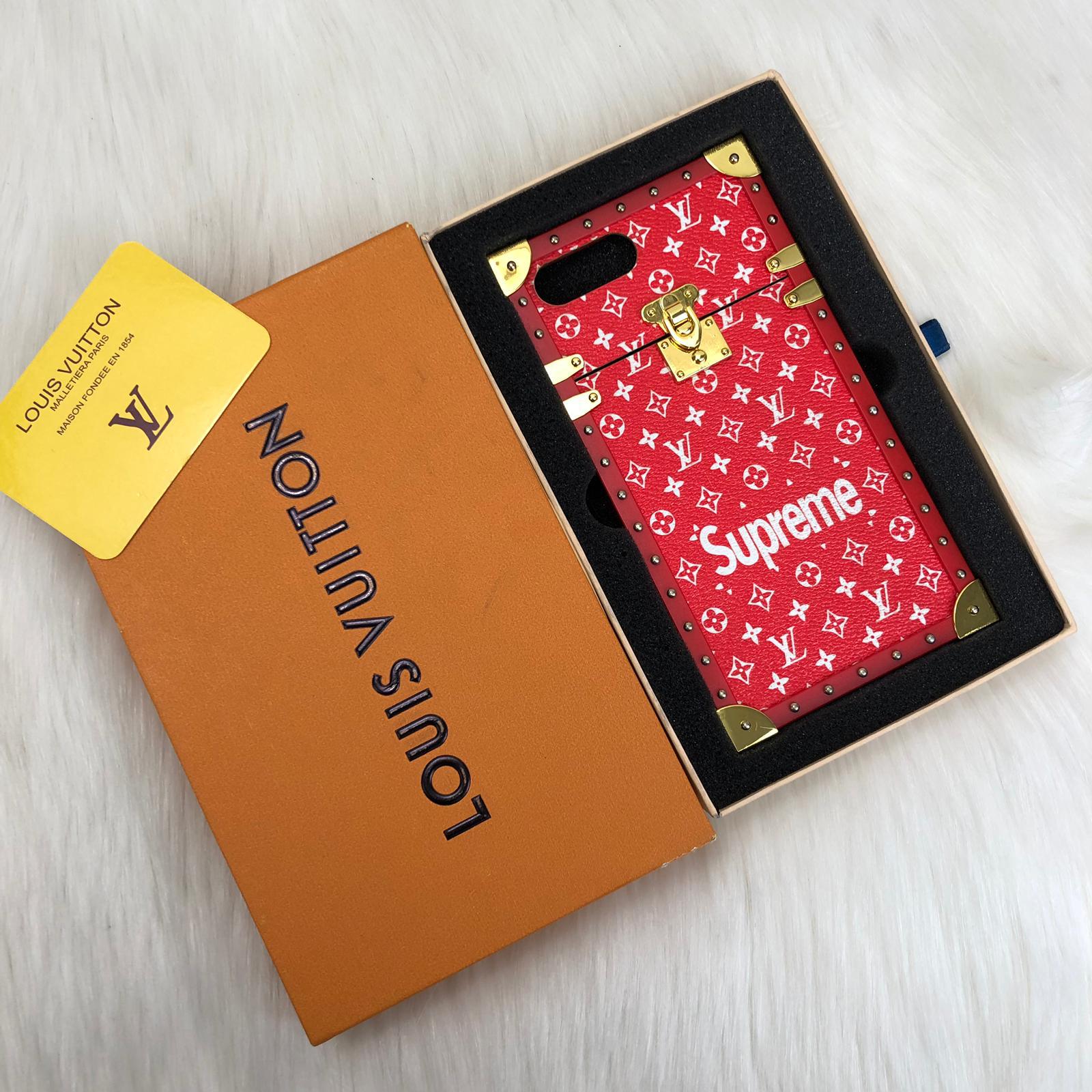 Louis Vuitton x Supreme Eye-Trunk for iPhone