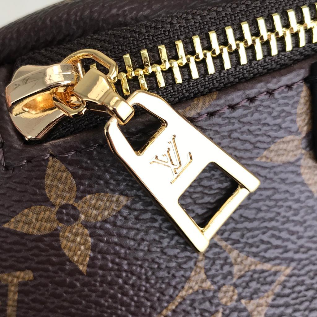 Louis Vuitton ALMA Dark brown Leather ref.162822 - Joli Closet