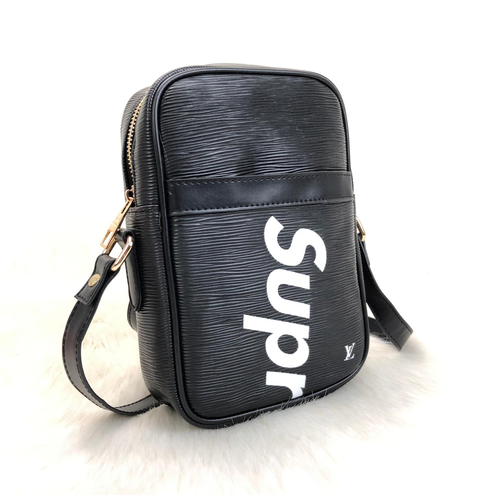 Supreme Lv Side Bag Black - Just Me and Supreme