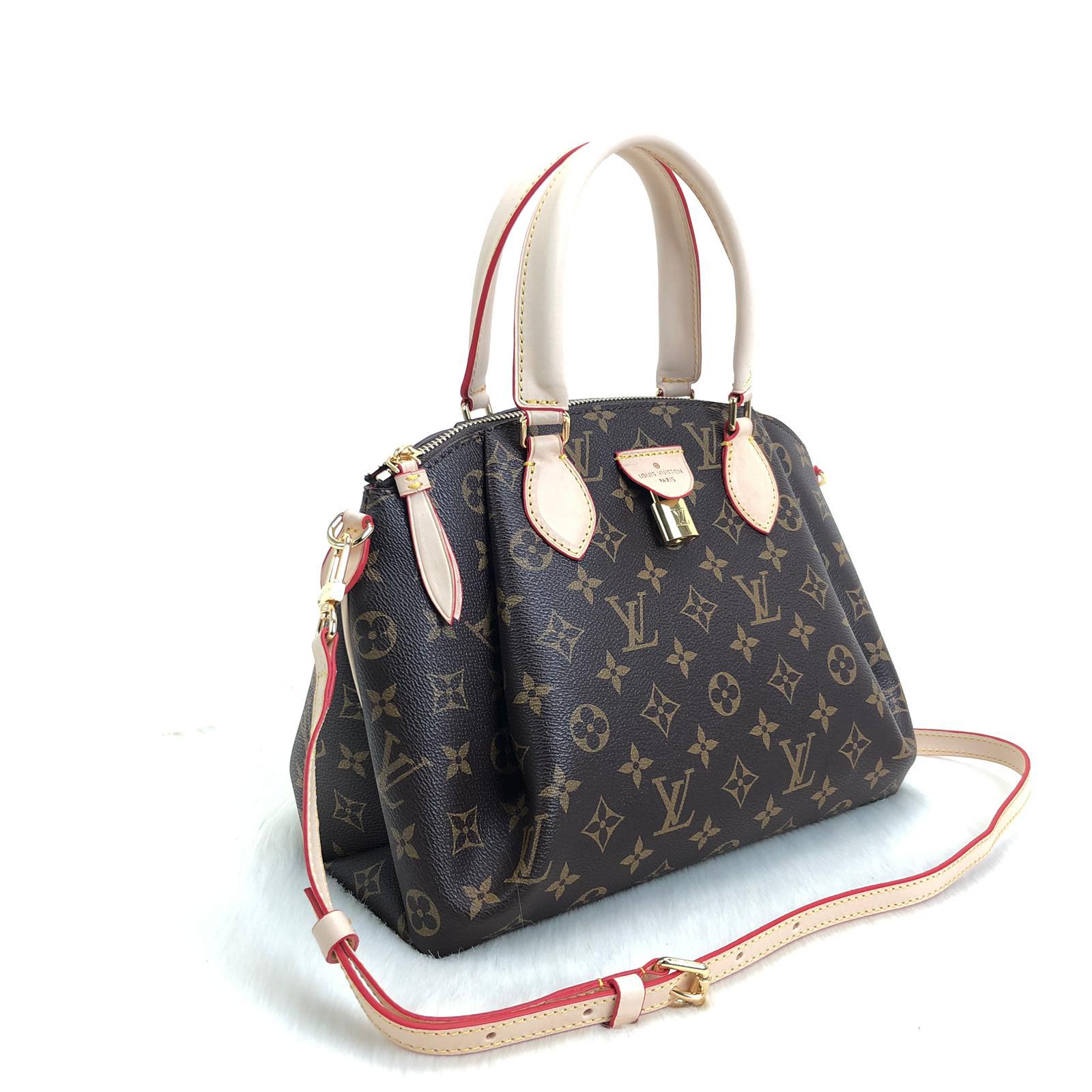 LOUIS VUITTON LOUIS VUITTON Rivoli PM 2way handbag M44543 Monogram canvas  Brown Used Women LV M44543