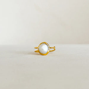 Easton Elle - Single Ring - Pearl - July & June Women's Boutique 