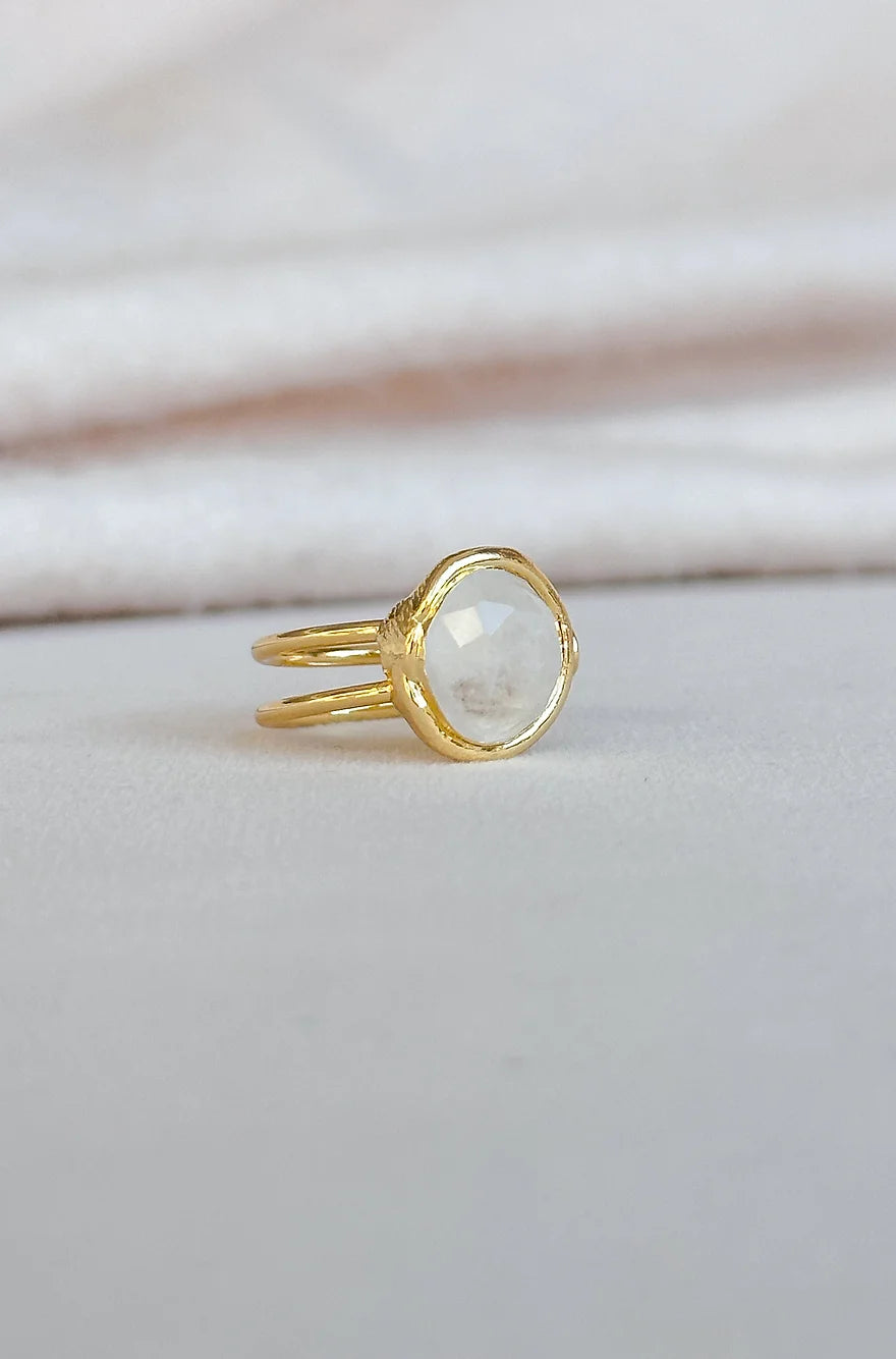 Easton Elle - Single Ring - Crystal Clear