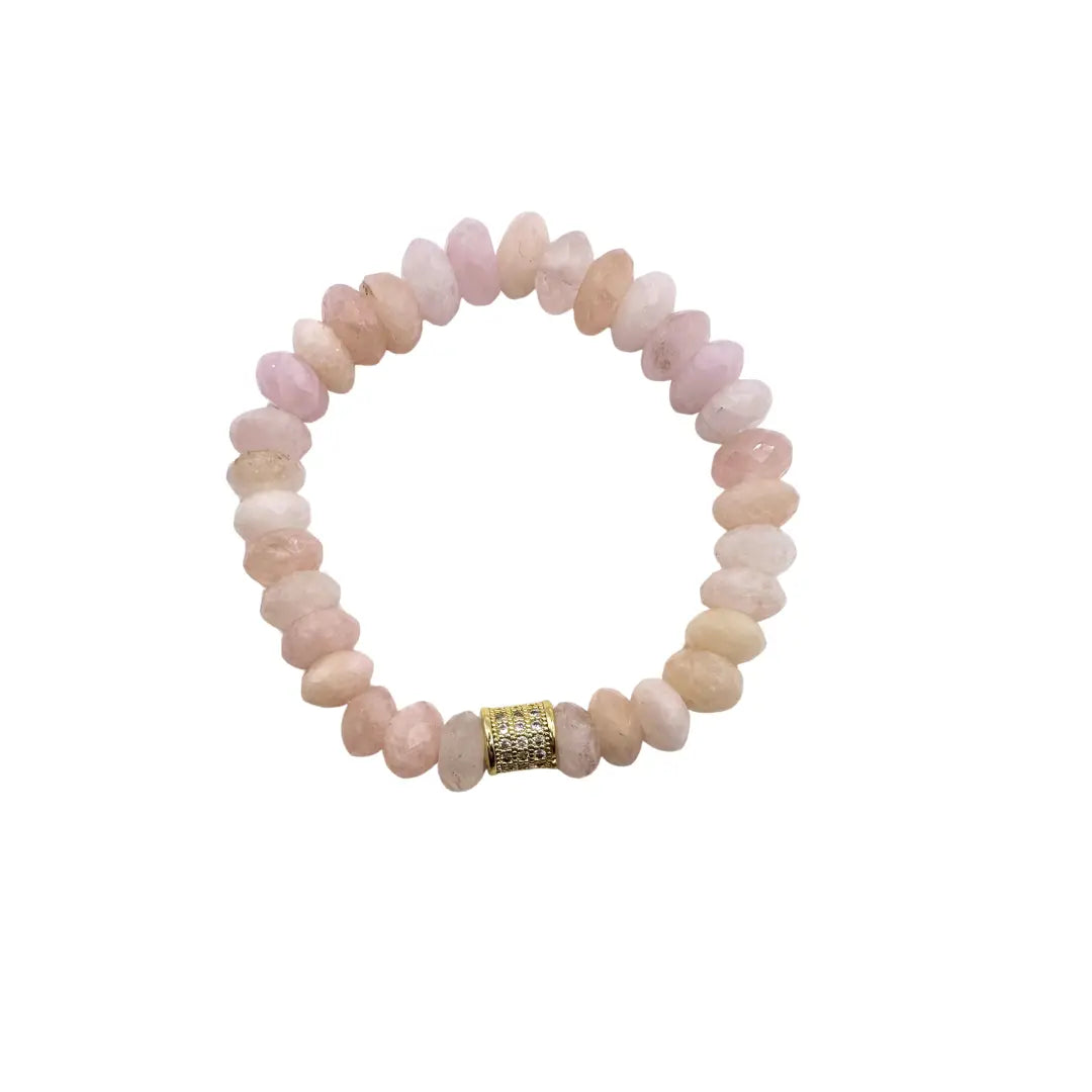 Pink Bellini Beaded Bracelet