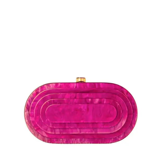 The Deco Clutch - Pink