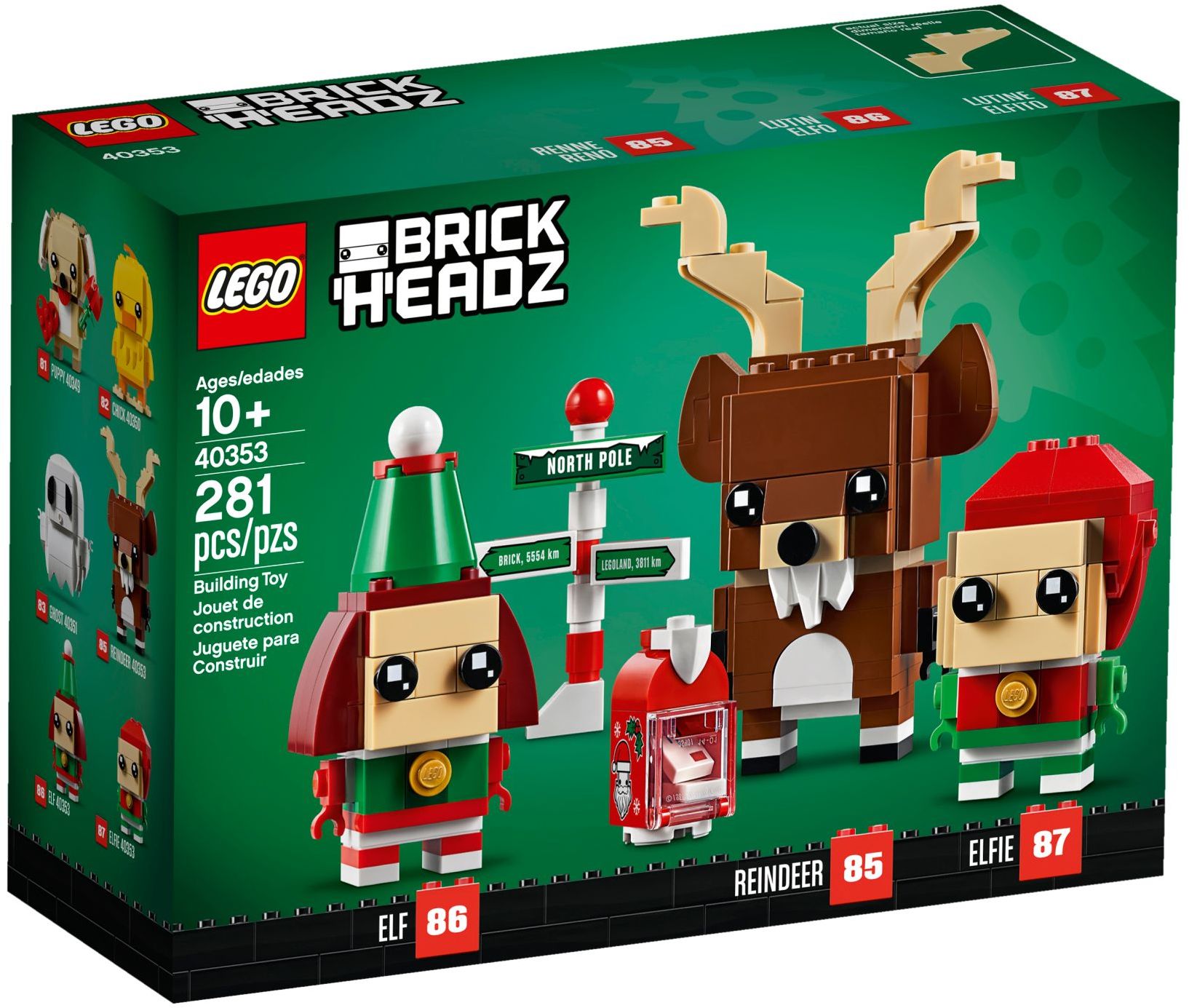 LEGO® 40353 Reindeer, Elf and Elfie pieces) – FABLE