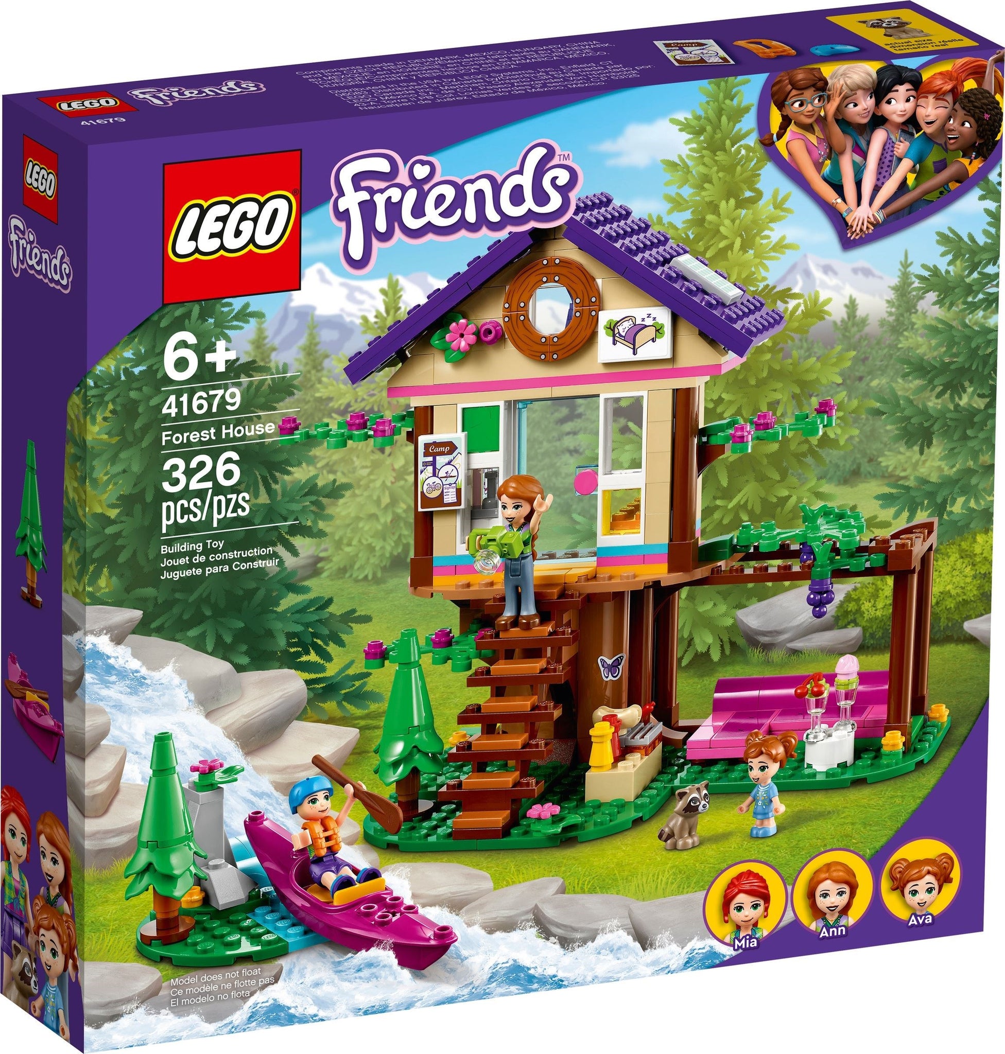 LEGO® Friends 41679 Forest House pieces) – AESOP'S FABLE