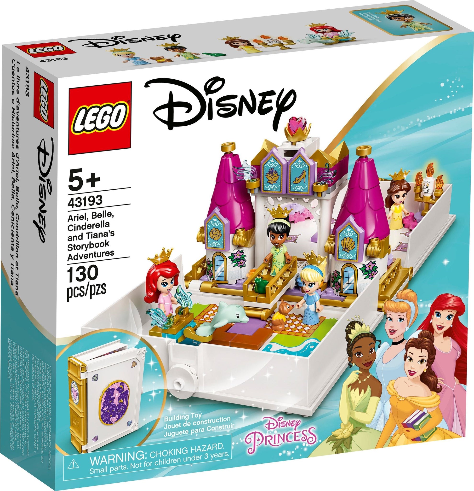 LEGO® Disney™ Ariel, Belle, Cinderella and Tiana's Storybook Adv – AESOP'S FABLE